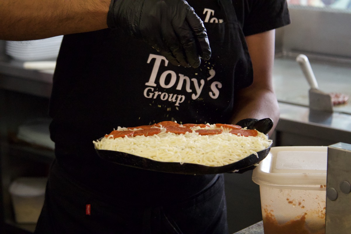 Hambúrguer de alta qualidade Tony's