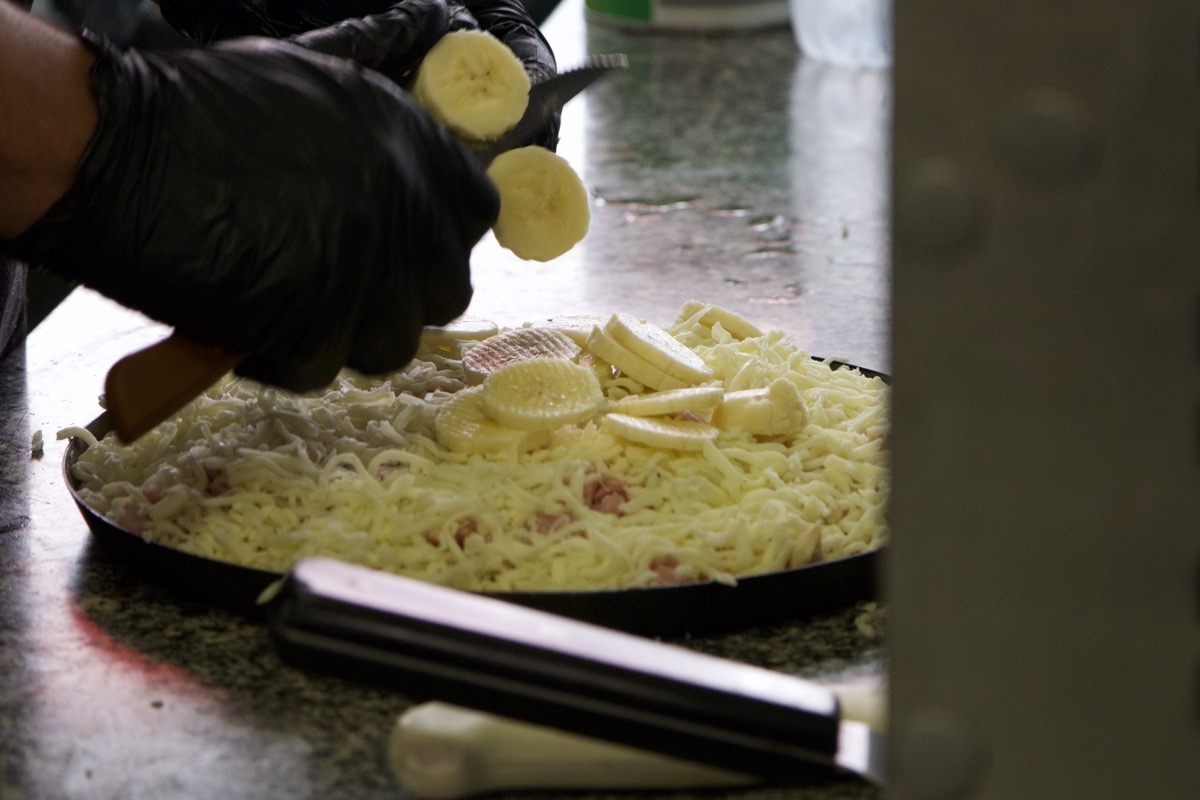 Pizzas no forno de lenha Tony's
